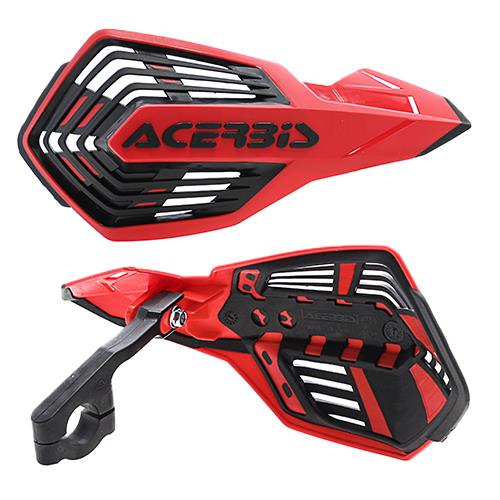 Acerbis X-Future MX Vented Handguards Red Black Honda CRF 250 X 2004 - 2019